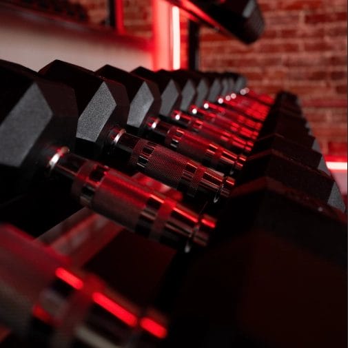 Weights on the shelf